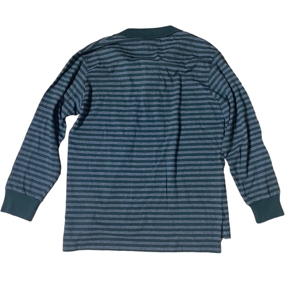 NWT Polo Ralph Lauren Green Gray Striped Long Sleeve Shirts Boys XL - Picture 3 of 3